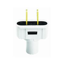 Conector elétrico Leviton 48643-W 15 Amp 125V branco Conector elétrico Leviton 48643-W 15 Amp 125V branco