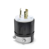 Conector elétrico Leviton NEMA L6-30P com bloqueio 30A 250V
