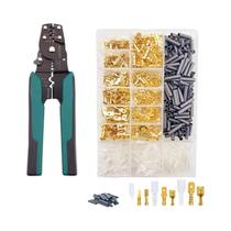 Conector Elétrico Terminal Crimpado Em Forma De U 2.8 4.8 6.3mm Com Alicate De Terminação De Cabo