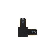Conector Em L Blumenau Para Trilho De Sobrepor Preto