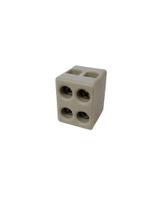 Conector em Porcelana/Sindal 2 Bornes 6mm MP248P - Morumbi
