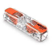 Conector emenda 2p inline 221-2411 com 02 unidades wago