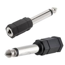 Conector Emenda Adaptador P2 Fêmea X P10 Macho Mono, Conversor P3, Cabo P2, Extensor P10 Conector Emenda Adaptador P2 Fêmea X P10 Macho Mono, Conversor P3, Cabo P2, Extensor P10