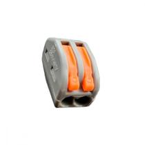 Conector Emenda Asantos Flow 2Polo 4Mm Cartela Com 2 Pecas 3212 Conector Emenda Asantos Flow 2Polo 4Mm Cartela Com 2 Pecas 3212