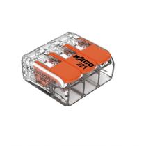 Conector Emenda Compacto Wago 221-613 - 3 Pólos Até 6mm²