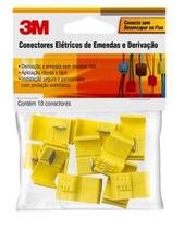 Conector Emenda Derivação Scotchlok 3x1,5 4x2,5 Amarelo - 3M Conector Emenda Derivação Scotchlok 3x1,5 4x2,5 Amarelo - 3M