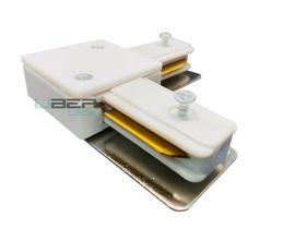 Conector Emenda Em L Para Trilho Eletrificado - Branco