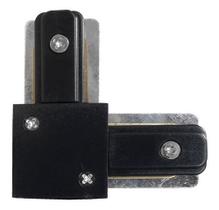 Conector Emenda L 90 Graus Preto Para Trilho Eletrificado
