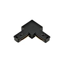 Conector Emenda L 90 Modaza para Trilho Eletrificado, Preto Conector Emenda L 90 Modaza para Trilho Eletrificado, Preto