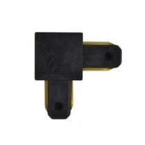 Conector Emenda L De Spot Para Trilho - Nordecor Preto Conector Emenda L De Spot Para Trilho - Nordecor Preto