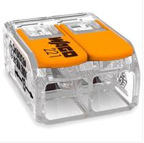 Conector emenda linha 221 wago 2 polos 41a pezzi