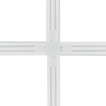 Conector Emenda Llum Tipo X Para Trilho Eletrificado Bivolt Branco