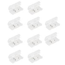 Conector Emenda para Fita de LED Kit 10 unidades Casa Loja Ambiente Externo Interno Decoraçao Ambiente Iluminaçao Conector Emenda para Fita de LED Kit 10 unidades Casa Loja Ambiente Externo Interno Decoraçao Ambiente Iluminaçao