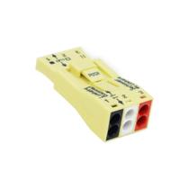 Conector Emenda Para Luminária 873-903 Até 2,5MM 3P - Wago Conector Emenda Para Luminária 873-903 Até 2,5MM 3P - Wago