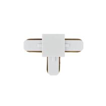 Conector Emenda Pix Tipo T Para Trilho Eletrificado Bivolt Branco