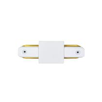 Conector Emenda Reta Branca P/ Trilho Eletrificado Nordecor