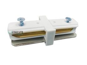 Conector Emenda Reto Para Trilho Eletrificado - Branco - Uber Leds