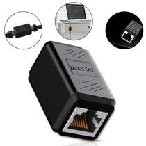 Conector Emenda Rj45 Extensor Cat5 Cat6 Cat7 Rede Game Dados Conector Emenda Rj45 Extensor Cat5 Cat6 Cat7 Rede Game Dados