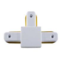 Conector Emenda T Para Trilho Eletrificado Branca ST496