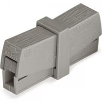 Conector Emenda Wago 24A 0.5Mm A 2.5Mm 224-201 - Kit C/50 Conector Emenda Wago 24A 0.5Mm A 2.5Mm 224-201 - Kit C/50