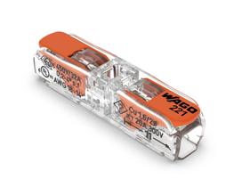 Conector Emenda Wago Alavanca 221-2411 c/60pcs