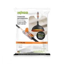 Conector Emenda Wago Flow Com Alavanca 32A 0.14Mm A 4Mm Com 2Pecas 221-2411/K000-0008 Conector Emenda Wago Flow Com Alavanca 32A 0.14Mm A 4Mm Com 2Pecas 221-2411/K000-0008