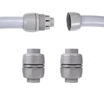 Conector estanque a líquidos Aandxmok NPT PVC de 1-1/2 polegadas, 2 unidades Conector estanque a líquidos Aandxmok NPT PVC de 1-1/2 polegadas, 2 unidades