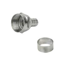 Conector F Anel Para Crimpar Rg-59 C/anel Pacote C/ 100 Pçs Conector F Anel Para Crimpar Rg-59 C/anel Pacote C/ 100 Pçs