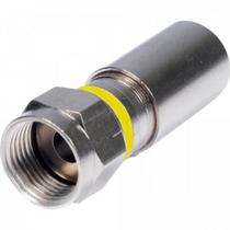 Conector F De Compressao Rg6 Cfmp0002 Storm - Pct / 100 Conector F De Compressao Rg6 Cfmp0002 Storm - Pct / 100