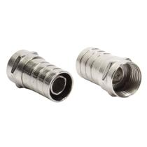Conector F Rg 6 Tipo Barril Storm 100 Unidades Conector F Rg 6 Tipo Barril Storm 100 Unidades