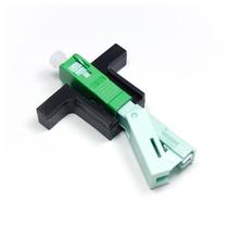Conector FAST Q4 SC/APC SM P/ Fibra Optica