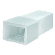 Conector faston 6.3 mm 1 via