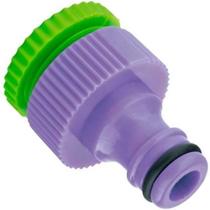 Conector Femea De Plástico Com Bucha De 1/2" Para 3/4" Rosca Interna - 657208