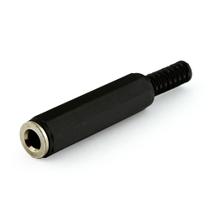 Conector Femea Jack J2 Mono Plástico - PC / 10 Conector Femea Jack J2 Mono Plástico - PC / 10