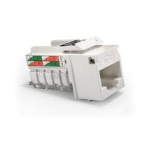 Conector Fêmea Keystone Rj45 Cat.6 T568a/b Branco 35050424