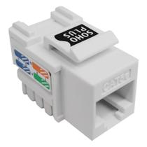 Conector Fêmea Keystone RJ45 Cat5e Branco Soho Plus - Furukawa