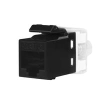 Conector Fêmea Keystone RJ45 Cat6 Preto - Pier