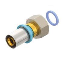 Conector Fêmea Móv.Ved. Plana Água LBP 26mmX1" Prens.Emmeti