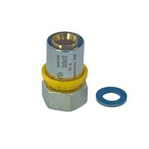 Conector Fêmea Móvel 20mm X 1/2" Multicamada Pex-AL-PEX