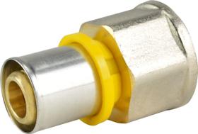 Conector Fêmea Pex Gás Prensar Emmeti 20x3/4