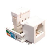 Conector Femêa RJ11 Tipo IDC - Branco Conector Femêa RJ11 Tipo IDC - Branco