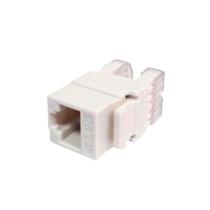 Conector Fêmea RJ45 - Cat 6 - Keystone - Branco - WT-2002 Conector Fêmea RJ45 - Cat 6 - Keystone - Branco - WT-2002