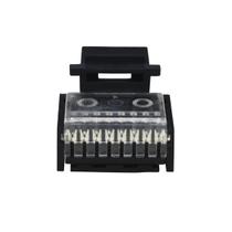Conector Fêmea Rj45 CAT5E Keystone Preto Linktech Padrão 568A/B
