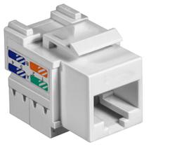 Conector Femea Rj45 Keystone Cat6 Branco Cat-6 Com 10 Peças Conector Femea Rj45 Keystone Cat6 Branco Cat-6 Com 10 Peças