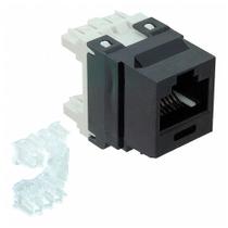 Conector Fêmea RJ45 UTP Kestone Cat6 Preto Panduit - NK688MB