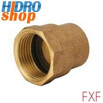 Conector Femea x Femea Latão 22mm x 3/4 - 4737