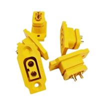 Conector Fêmea XT60E-F De Alta Corrente 5pcs 10pcs Adaptador De Bateria De Potência Em Latão Dourado
