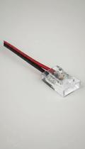 Conector Fita LED 8mm Transparente 15cm C/10 Conector Fita LED 8mm Transparente 15cm C/10