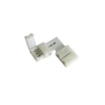 Conector Fita Led RGB 10mm em L - 3 Vias - 25 Unidades