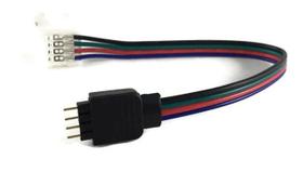 Conector Fita Led Rgb De 4 Vias C/ Conector P4 - 20 Unidades Conector Fita Led Rgb De 4 Vias C/ Conector P4 - 20 Unidades
